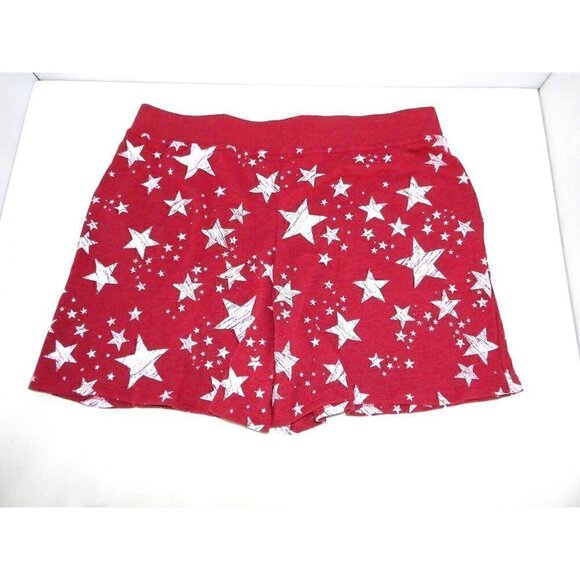 FRENCH LAUNDRY red & white sweat pant stretch shorts woman's size 3X NEW - Picture 5 of 5